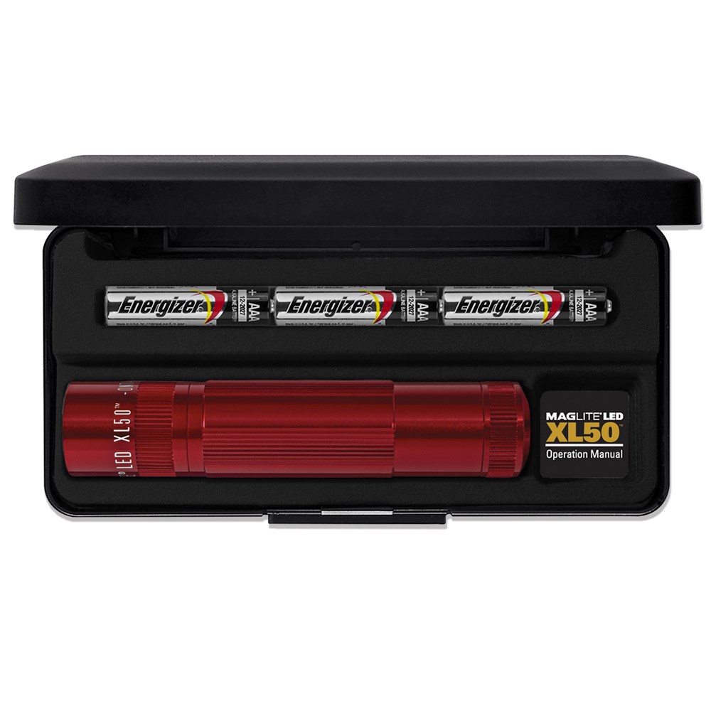 Maglite® XL50® AAA LED Rot