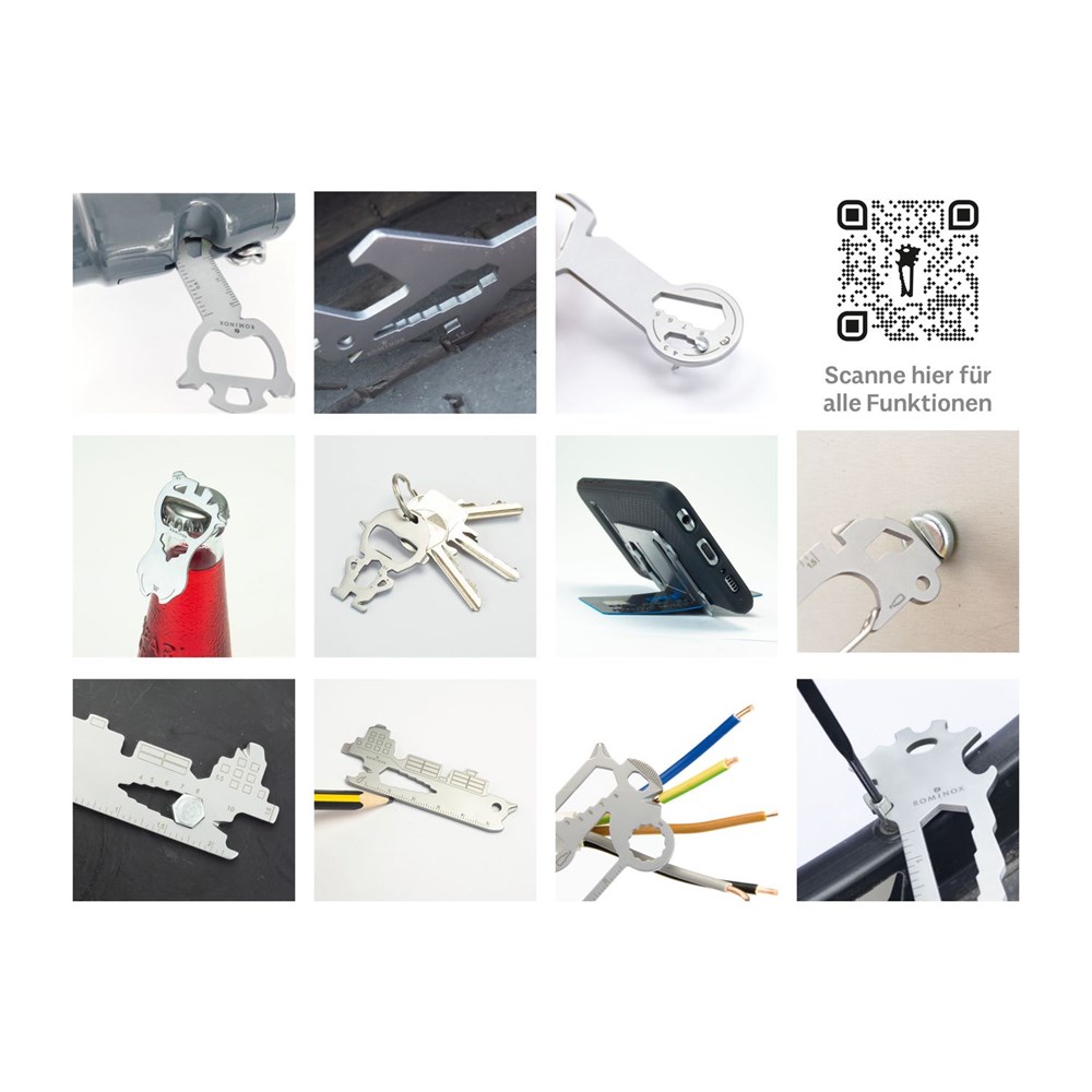 Geschenkartikel: ROMINOX® Key Tool Truck / LKW (22 Funktionen) im Motiv-Mäppchen Deutschland Fan Jubelverstärker Geschenkartikel: ROMINOX® Key Tool Truck / LKW (22 Funktionen) im Motiv-Mäppchen Deutschland Fan Jubelverstärker