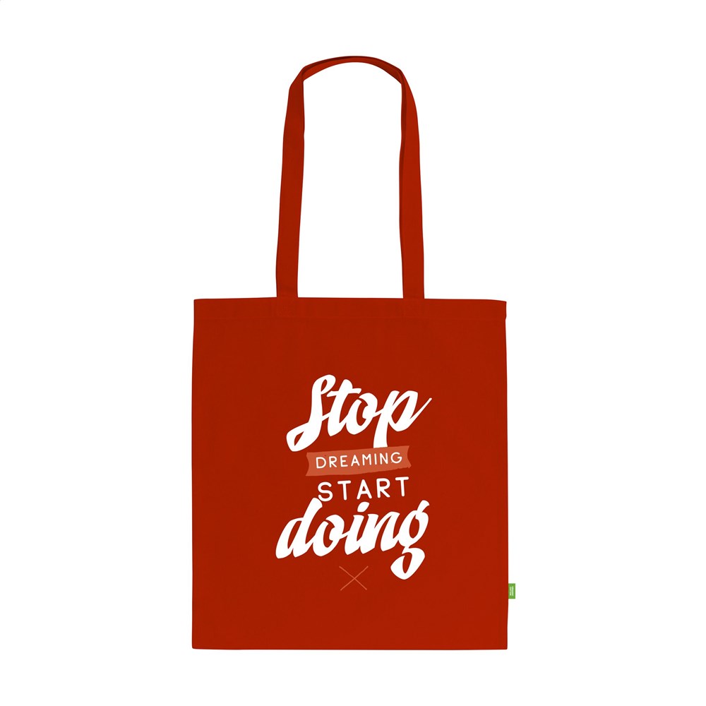 Organic Cotton Shopper (140 g/m²) Tasche - rot