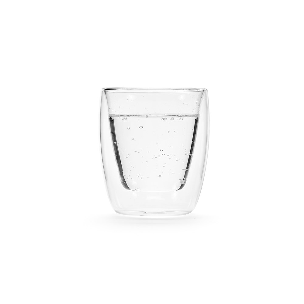 Meuse 220 Tasse Borosilikat Glas 250 ml  - Durchsichtig