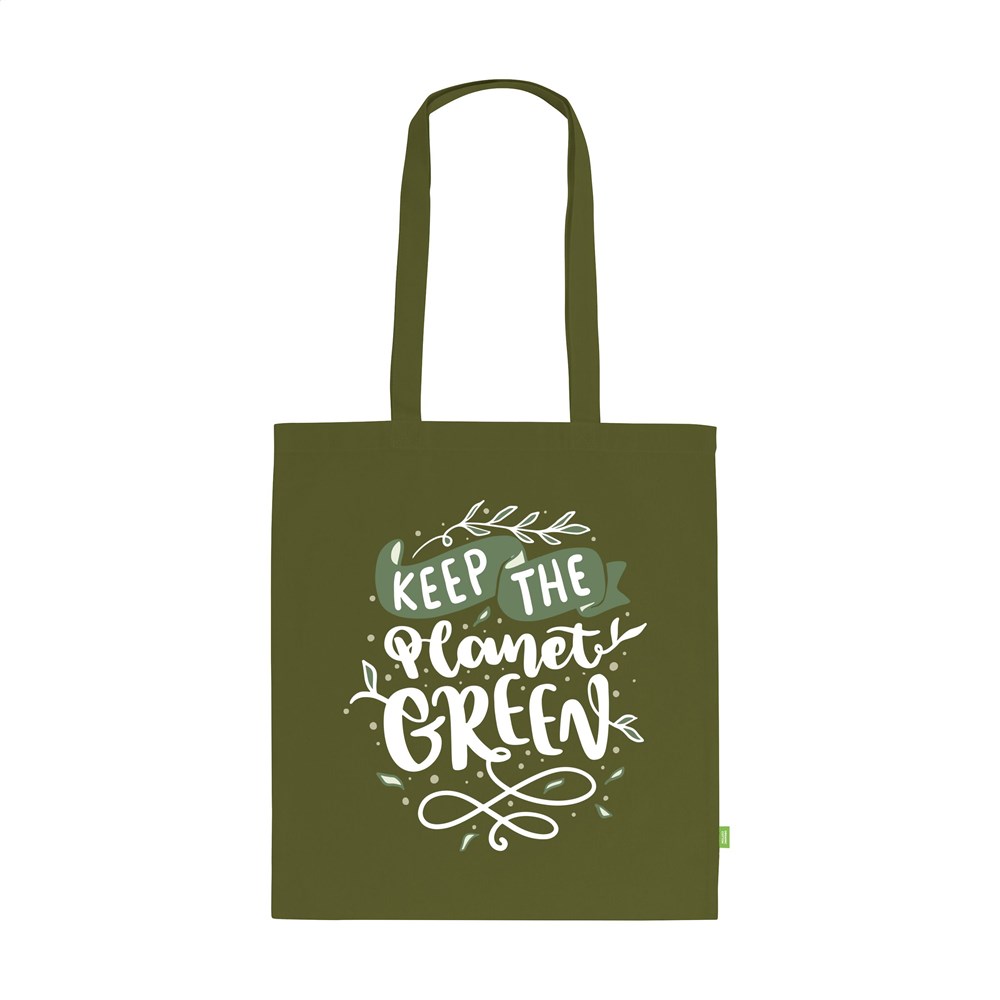 Organic Cotton Shopper (140 g/m²) Tasche - Olivgrün