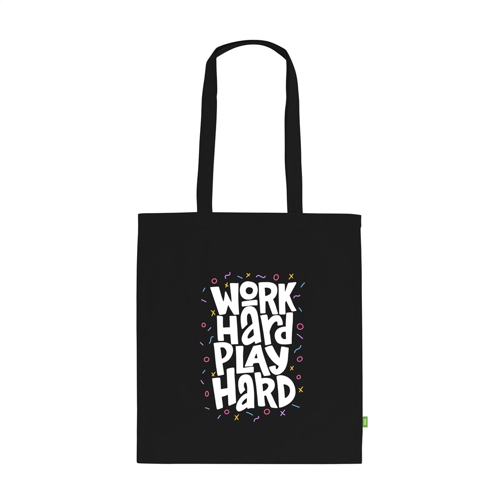 Organic Cotton Shopper (140 g/m²) Tasche - SCHWARZ