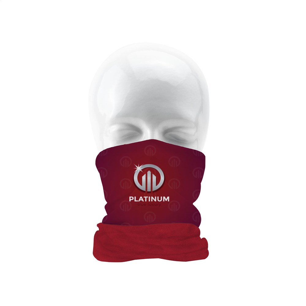 Bandana Fleece multifunktioneller Schal - rot