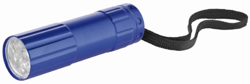 Metmaxx® LED-Taschenlampe "LED2Start" - blau