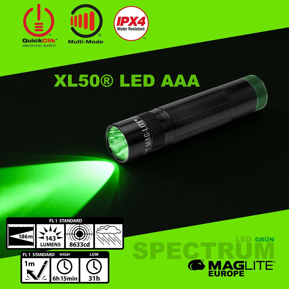 Maglite®  Spectrum Series™  XL50® - Grün