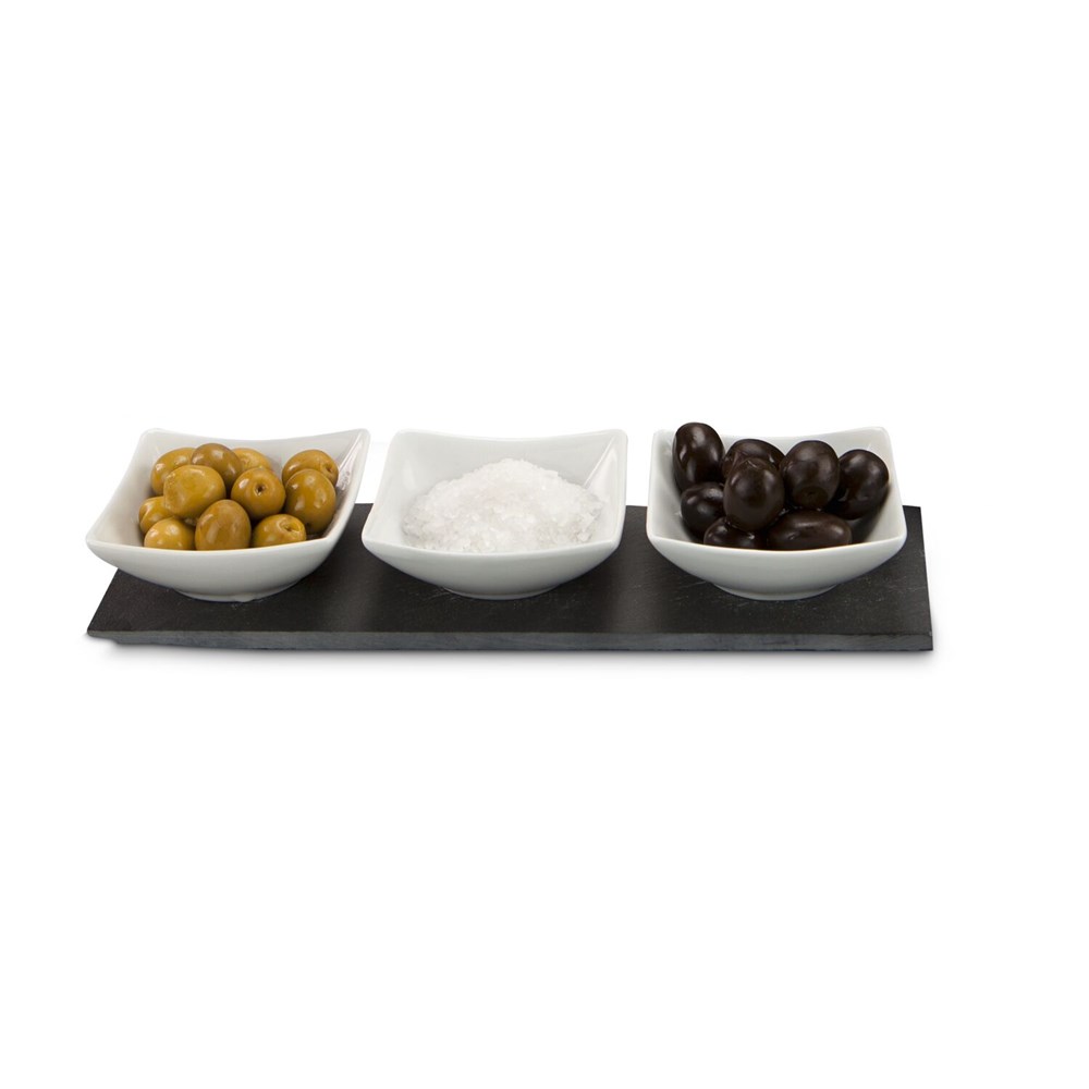 ROMINOX® Servierschalen Tre Ardesia