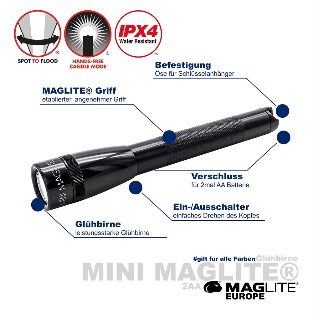 Maglite® CLASSIC Mini Maglite® AA