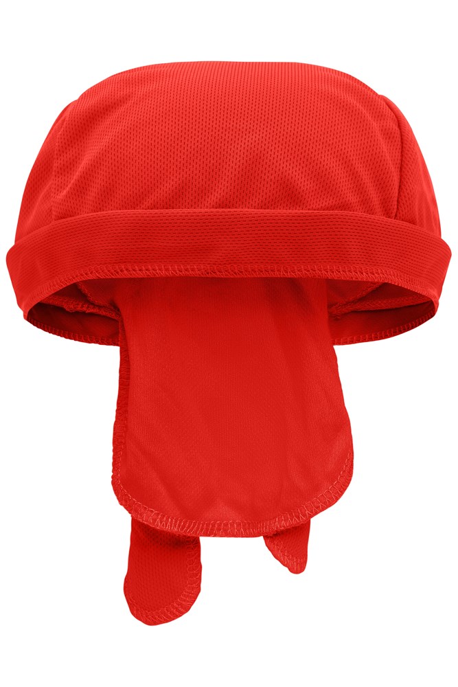 Functional Bandana Hat - Red (ca. Pantone 200C)