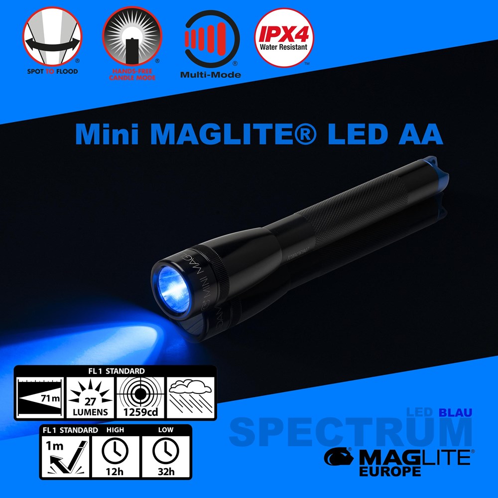 Maglite®  Spectrum Series™  Mini Maglite® AAA