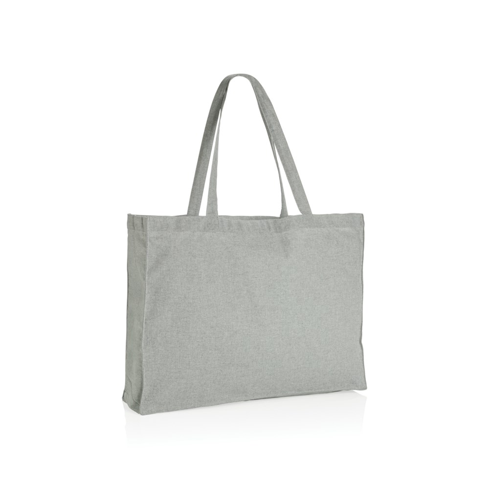 Impact AWARE™ recycelte Baumwoll-Shopper 145gr - grau (± PMS Grey)
