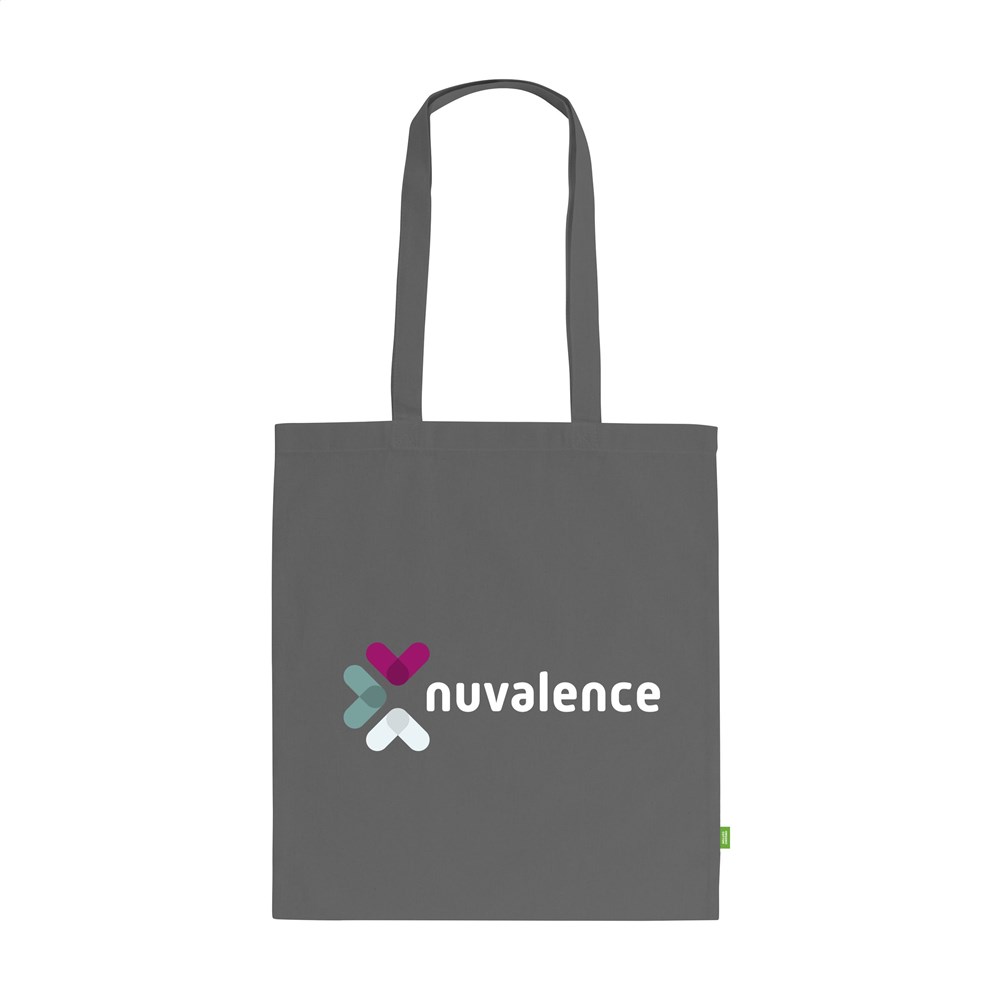 Organic Cotton Shopper (140 g/m²) Tasche - Grau