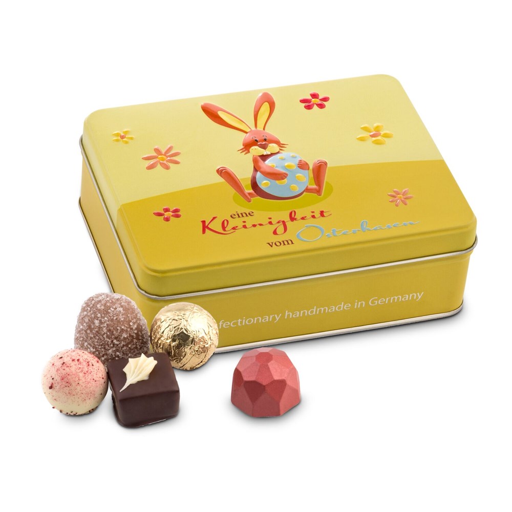 Kleinigkeit vom Osterhasen - Pralinendose mit 125 g