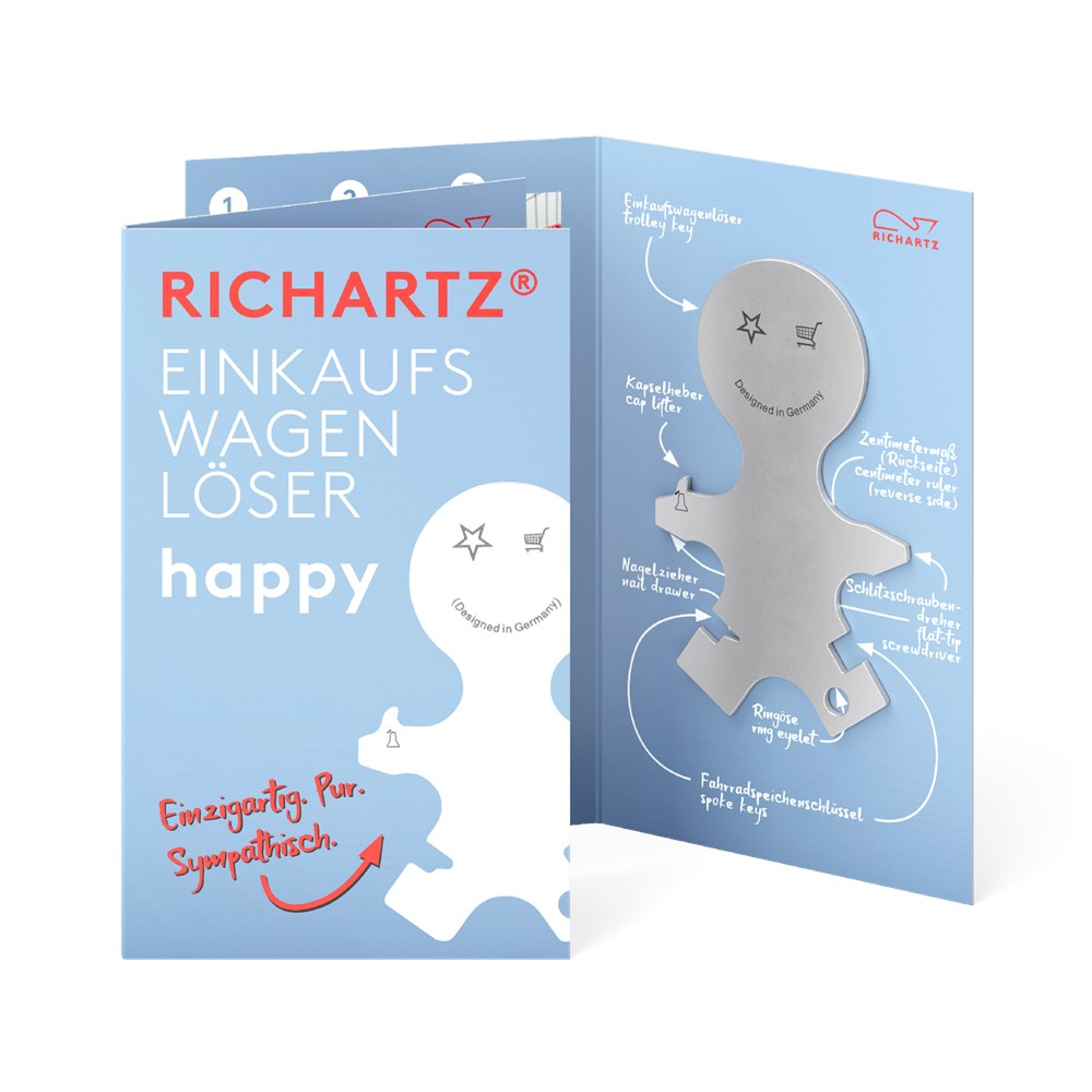 Richartz Einkaufswagenlöser happy