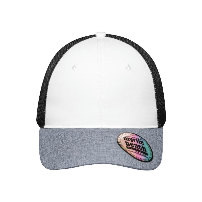 weiß/grau/schwarz (white/grey-melange/black)