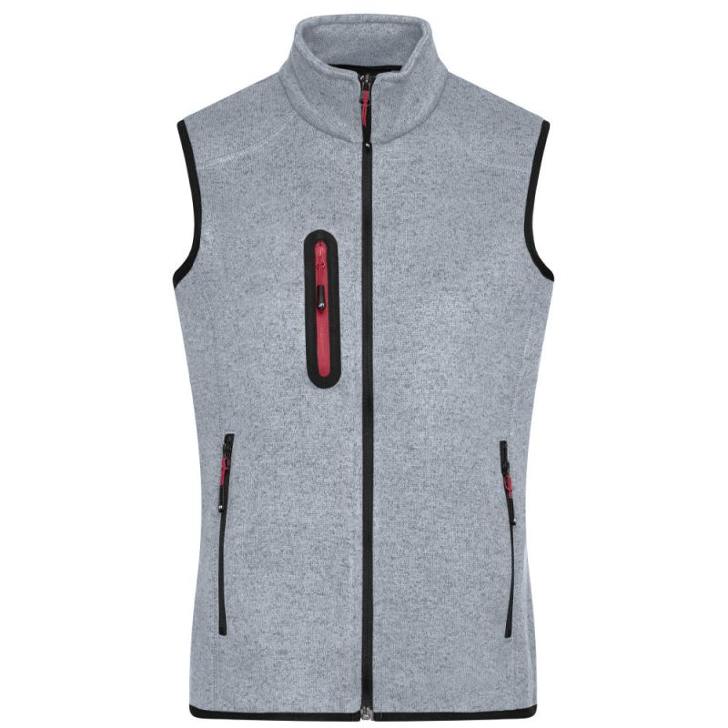 rot/grau (light-grey-melange/red)