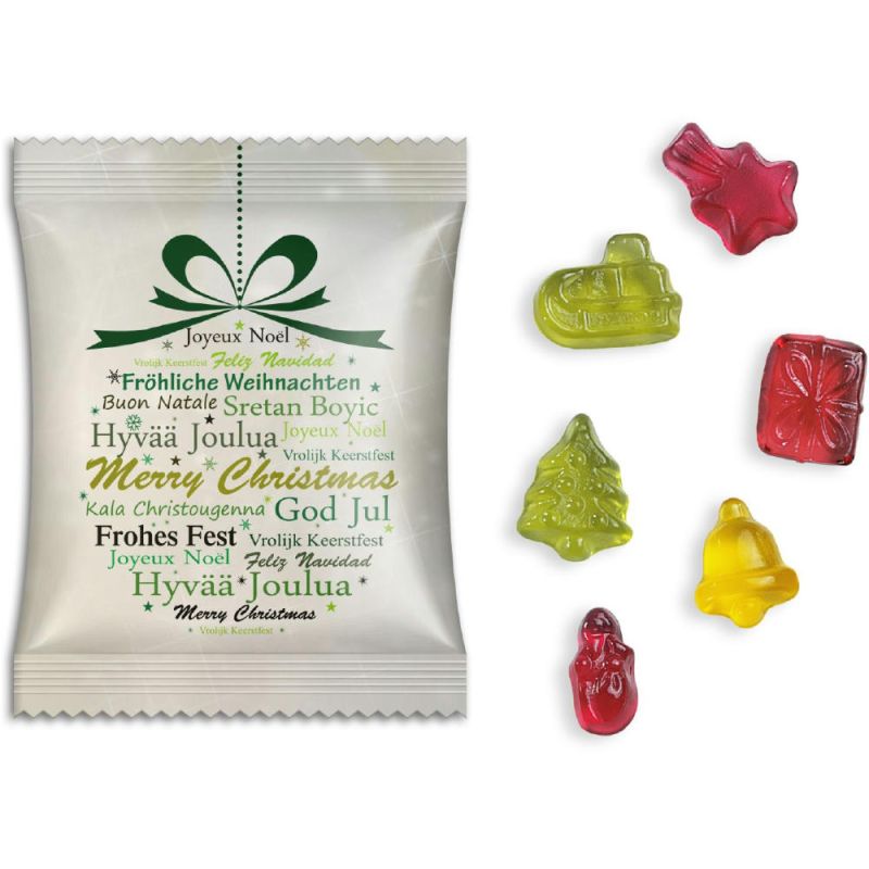 10 g - Frohe Weihnachten (mehrsprachig)
