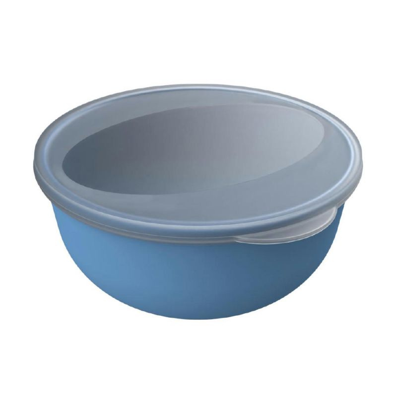 behagliches blau/ transparent-milchig