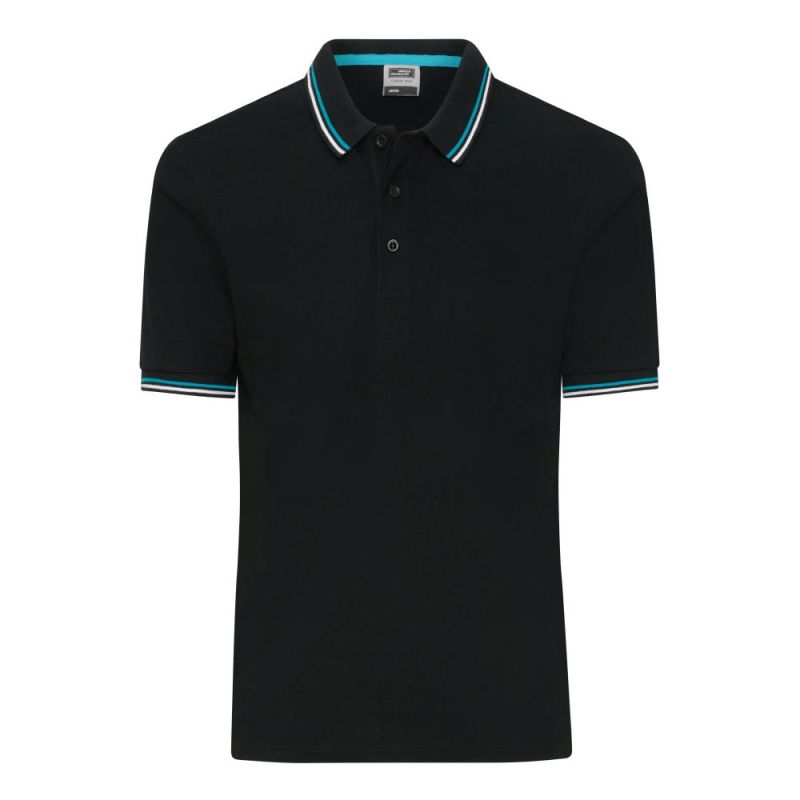 schwarz/weiß/grün/blau (black/white/turquoise)