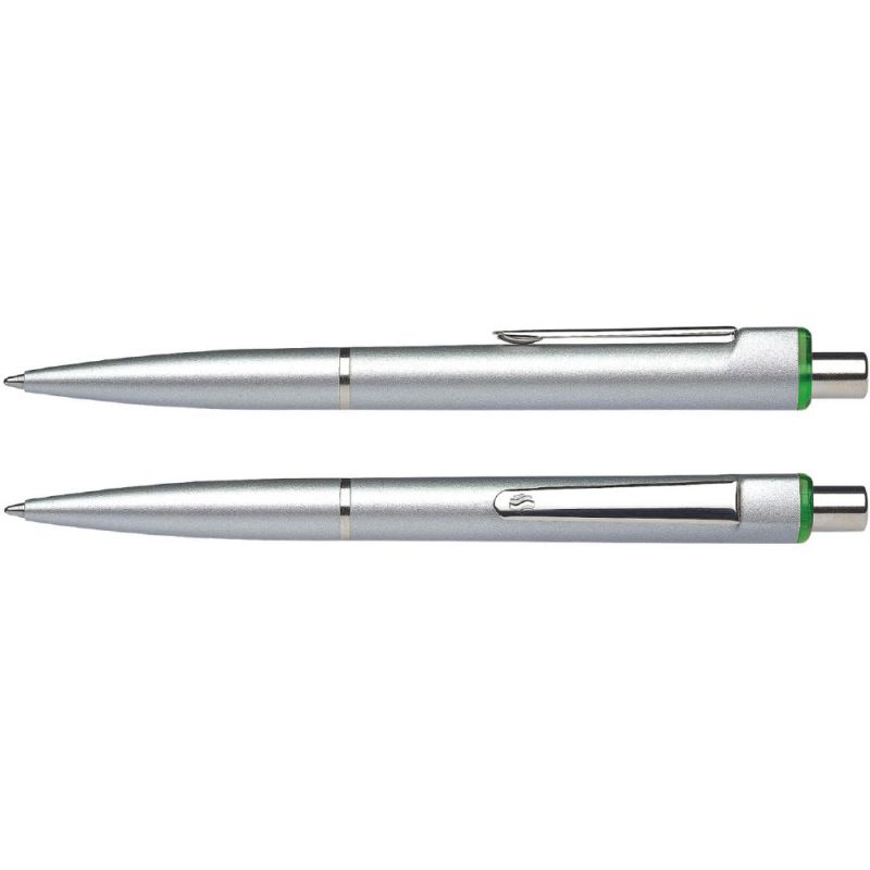 silber/grün-transparent