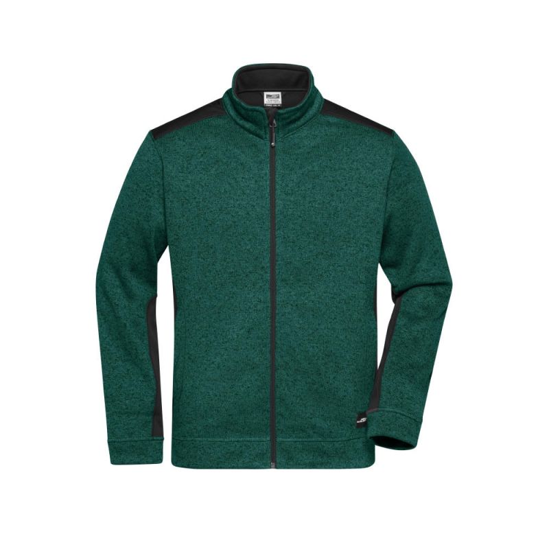 grün/schwarz (dark-green-melange/black)