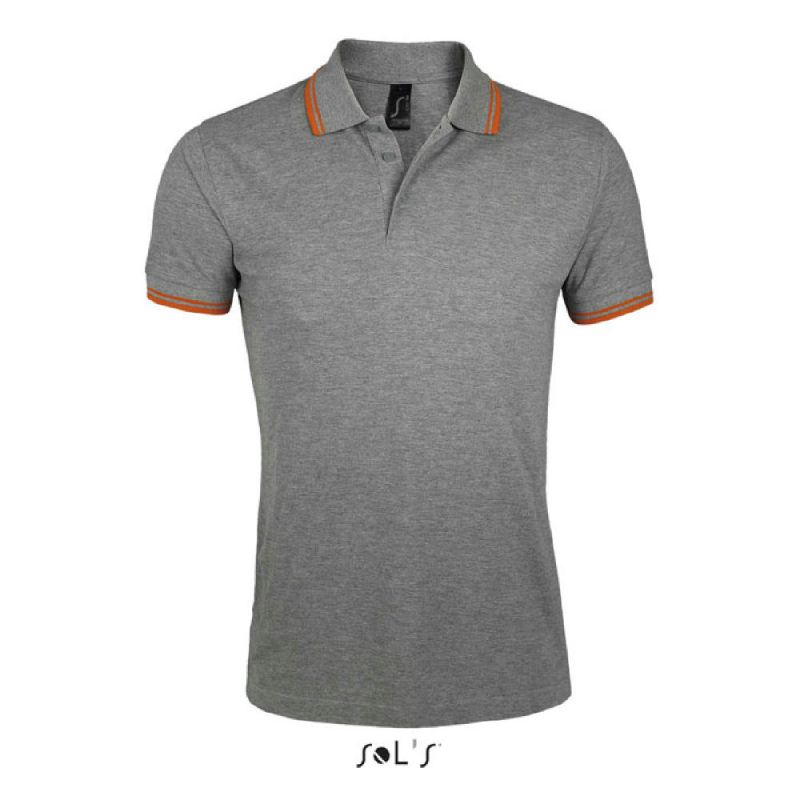 melange grey / orange(MO)
