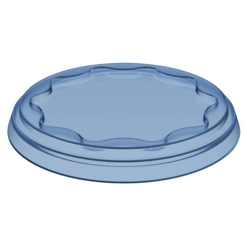 transparent deep blue