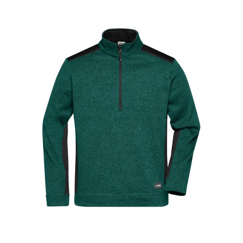 grün/schwarz (dark-green-melange/black)