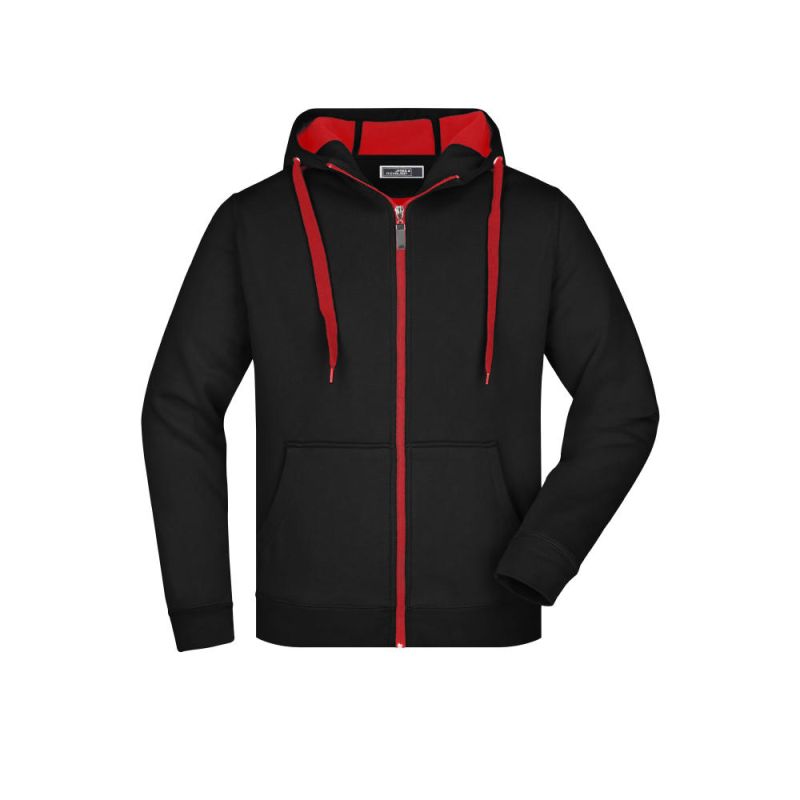 schwarz/rot (black/red)