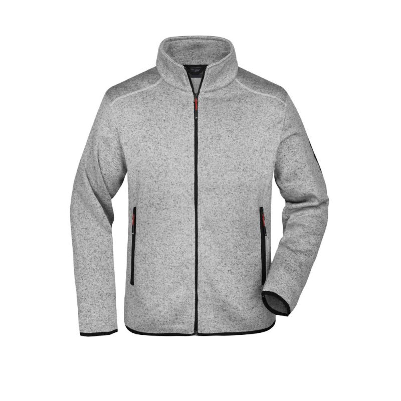 rot/grau (light-grey-melange/red)