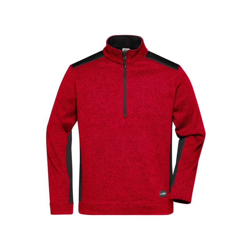 rot/schwarz (red-melange/black)