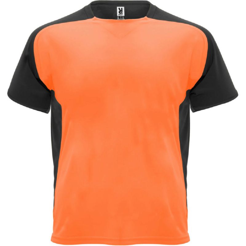 fluororange, schwarz