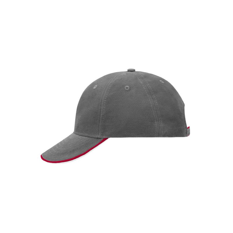 weiß/rot/grau (dark-grey/red/white)
