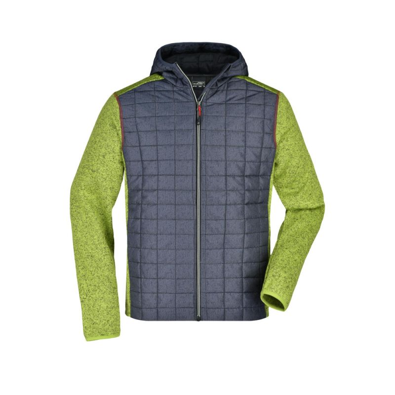grau/grün (kiwi-melange/anthracite-melange)