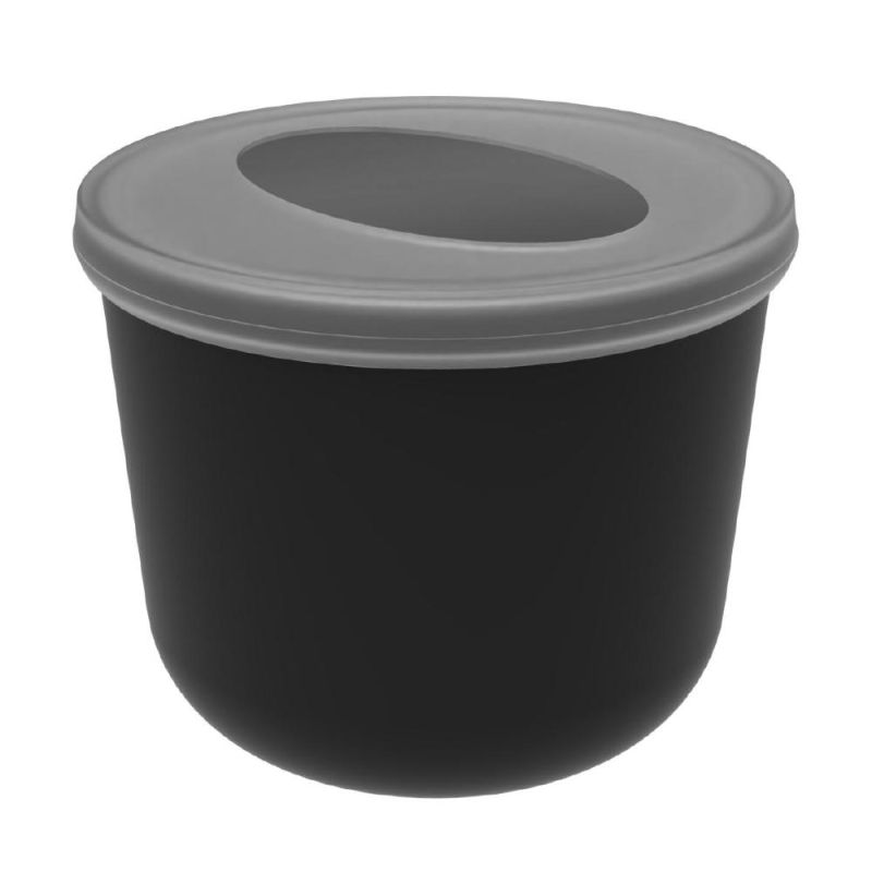 schwarz/ transparent