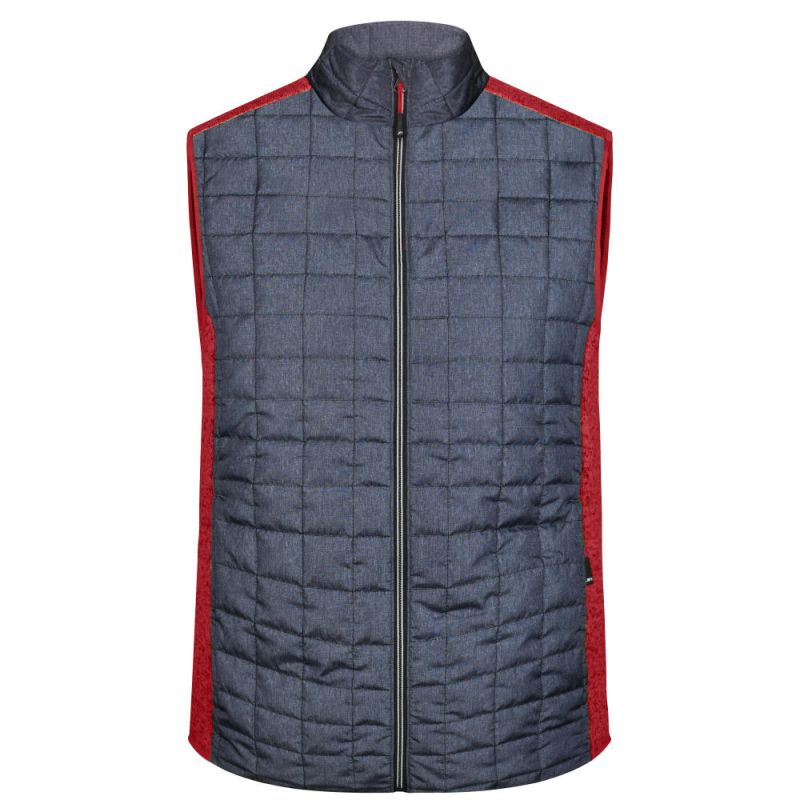 rot/grau (red-melange/anthracite-melange)