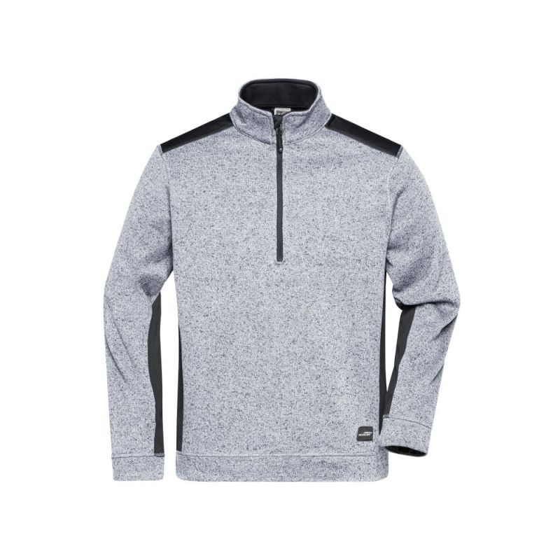 weiß/grau (white-melange/carbon)