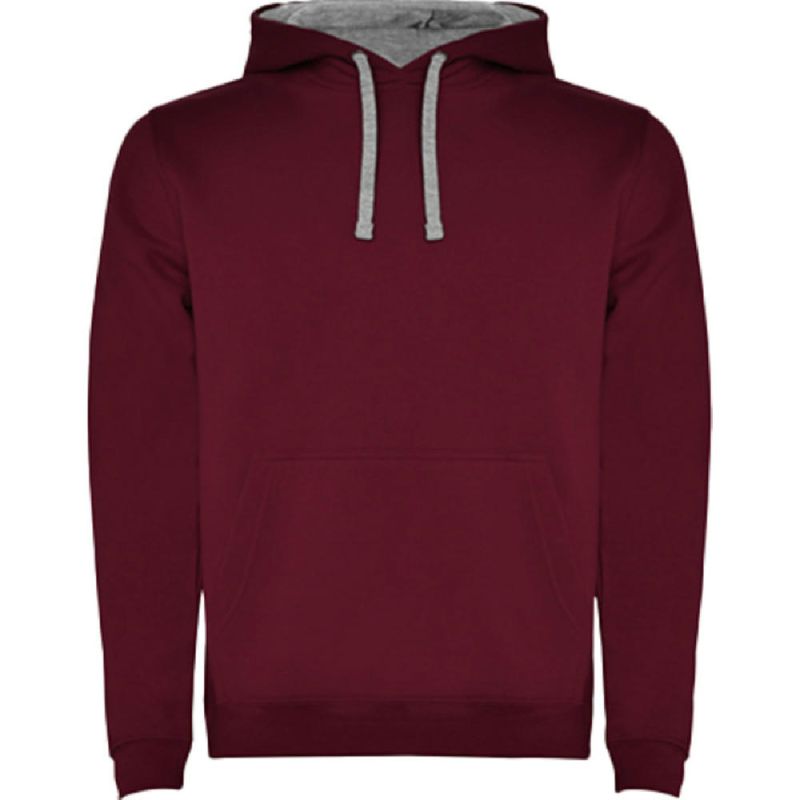 Maroon rot, marl grau