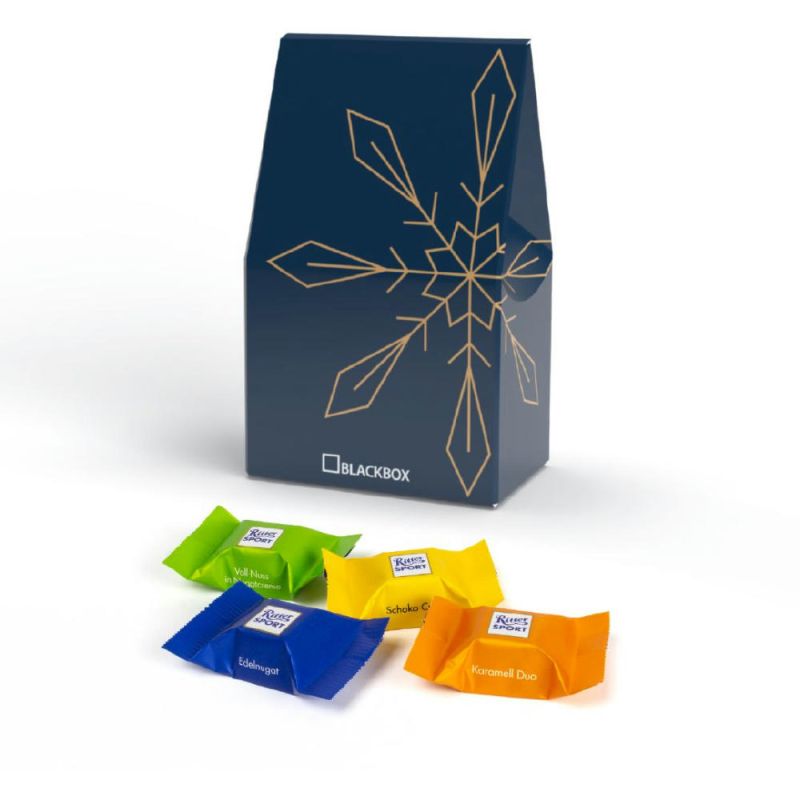32 g - Ritter Sport Schokowürfel - 4c Euroskala