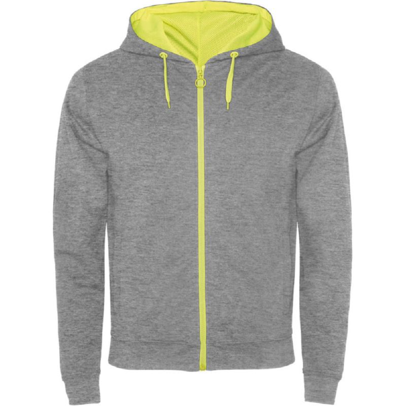 heather grau, fluorgelb