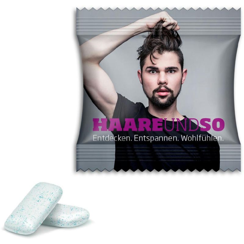 3 g - Standard-Folie transparent - 4c Euroskala