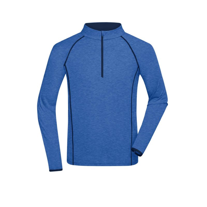 blau (blue-melange/navy)