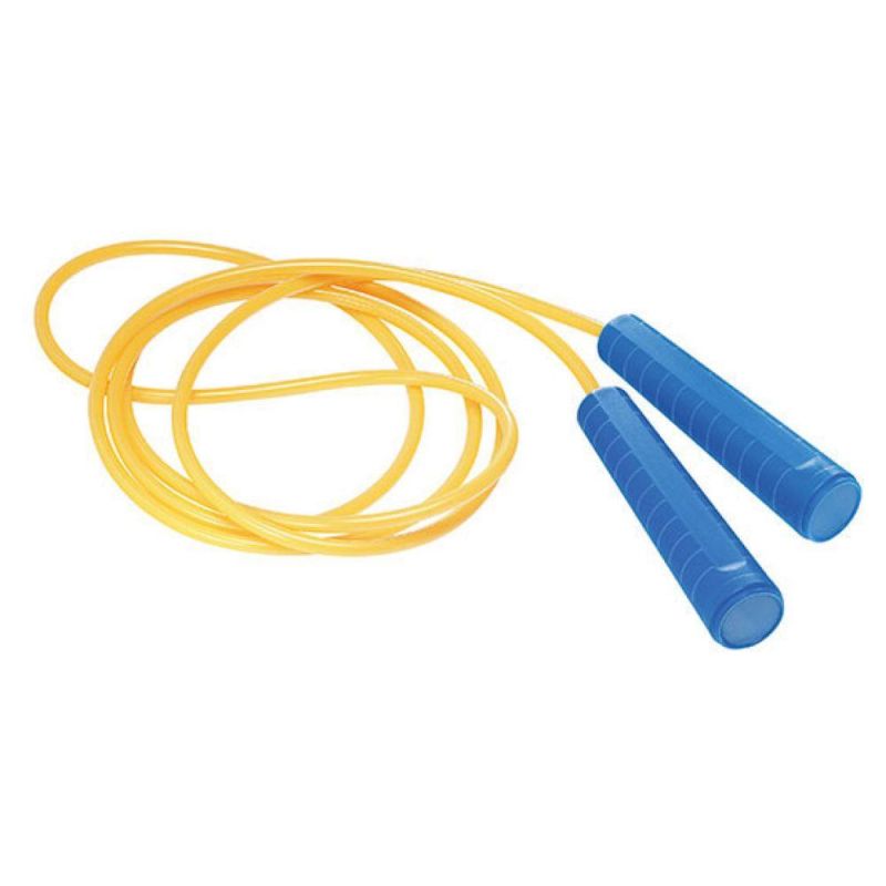 Griff blau, Deckel blau, Seil neonorange